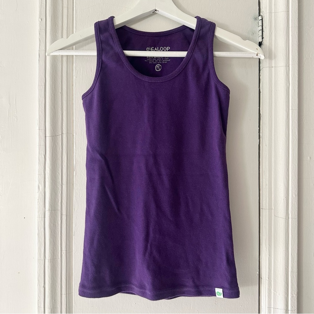 Purple Tank Top by Galoop, fits Size XS